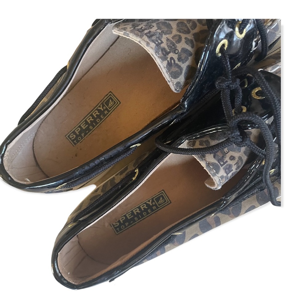 Sperry Topside cheetah print loafers - Picture 5 of 6
